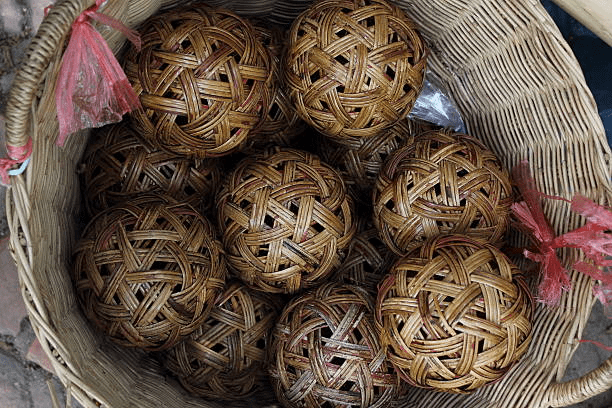 balles en rotin de sepak takraw