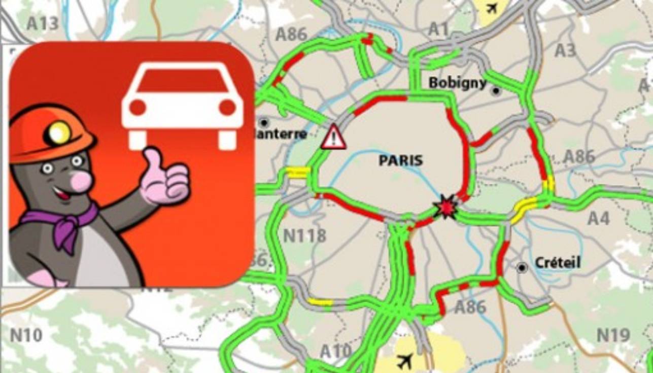 sytadin trafic paris temps réel circulation