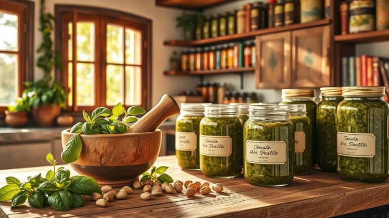 La technique italienne ancestrale qui conserve votre pesto maison frais