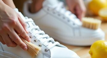 Nettoyer vos sneakers tachées sans chimie : astuces naturelles et faciles à faire chez soi