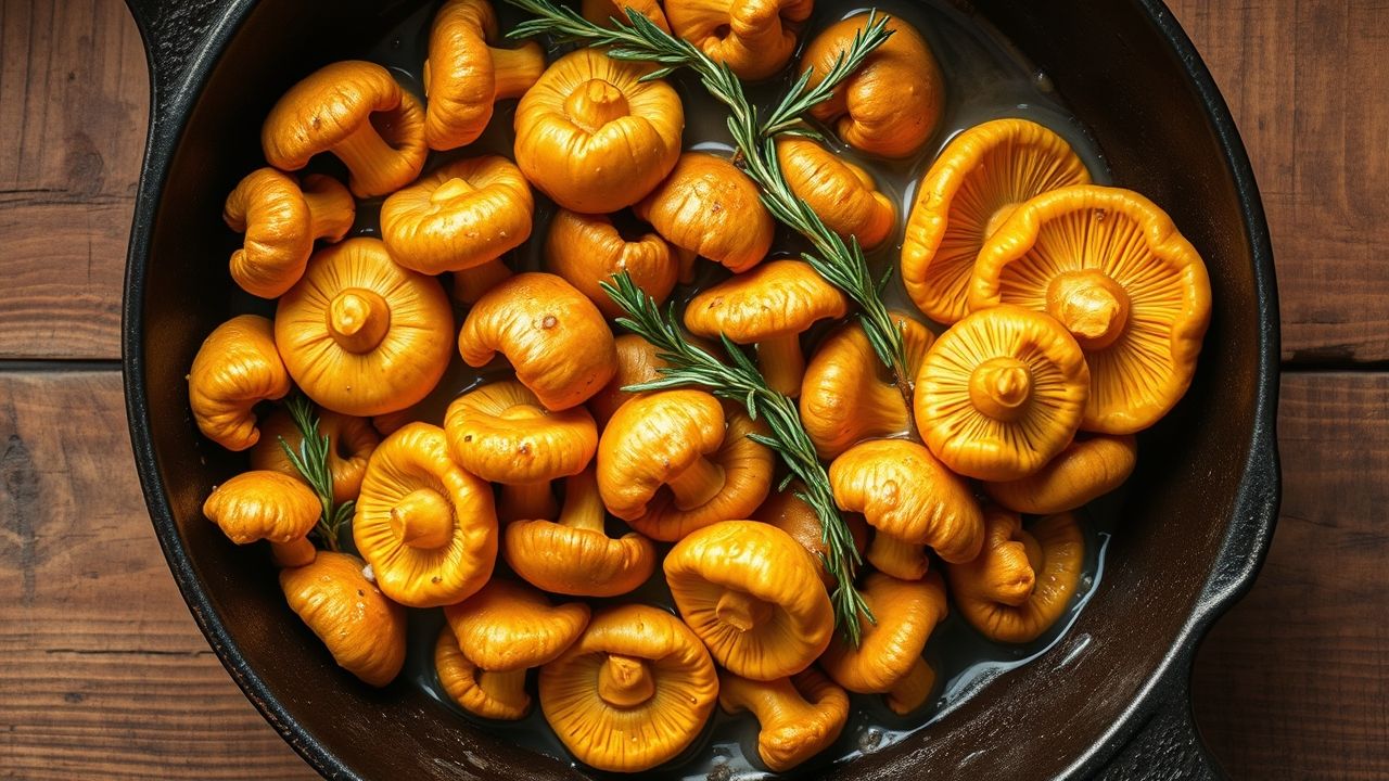 Recettes Girolles Simples