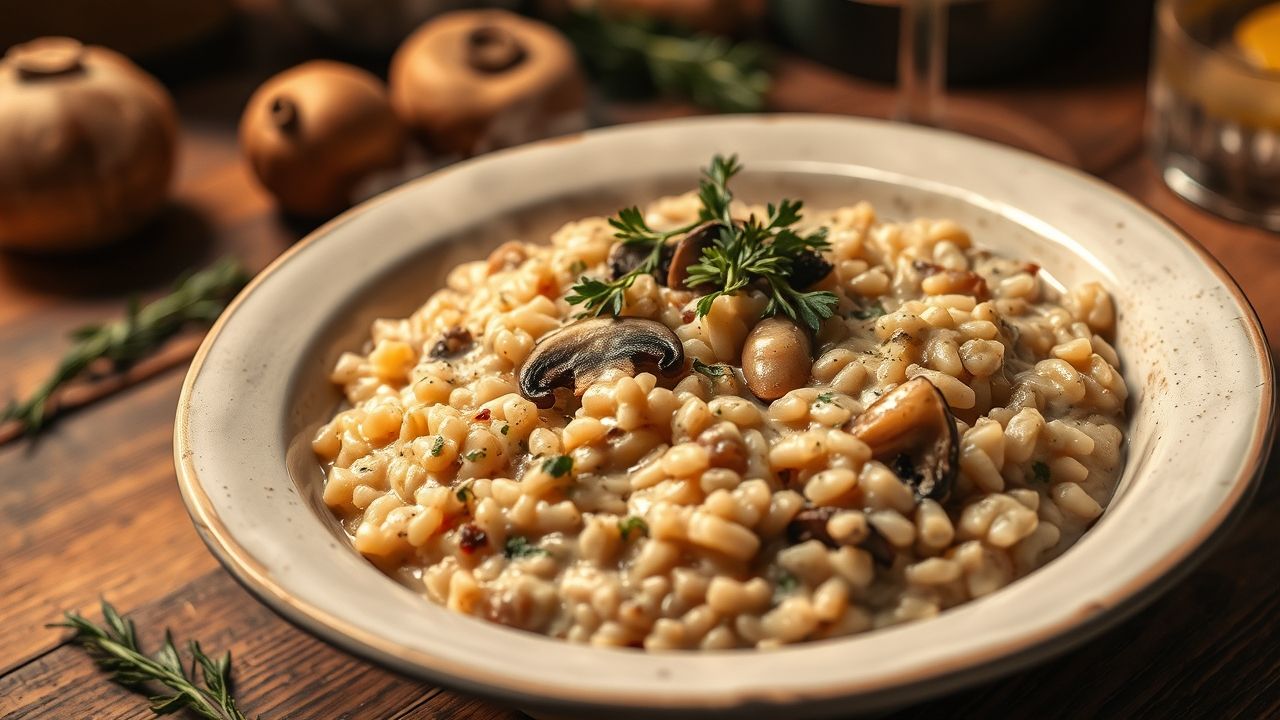 Risotto aux Champignons Express