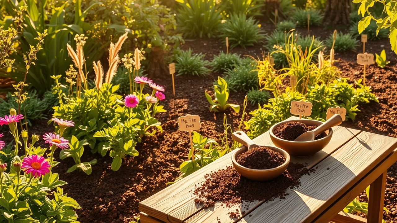 Utilisations Marc de Cafe Jardin Maison