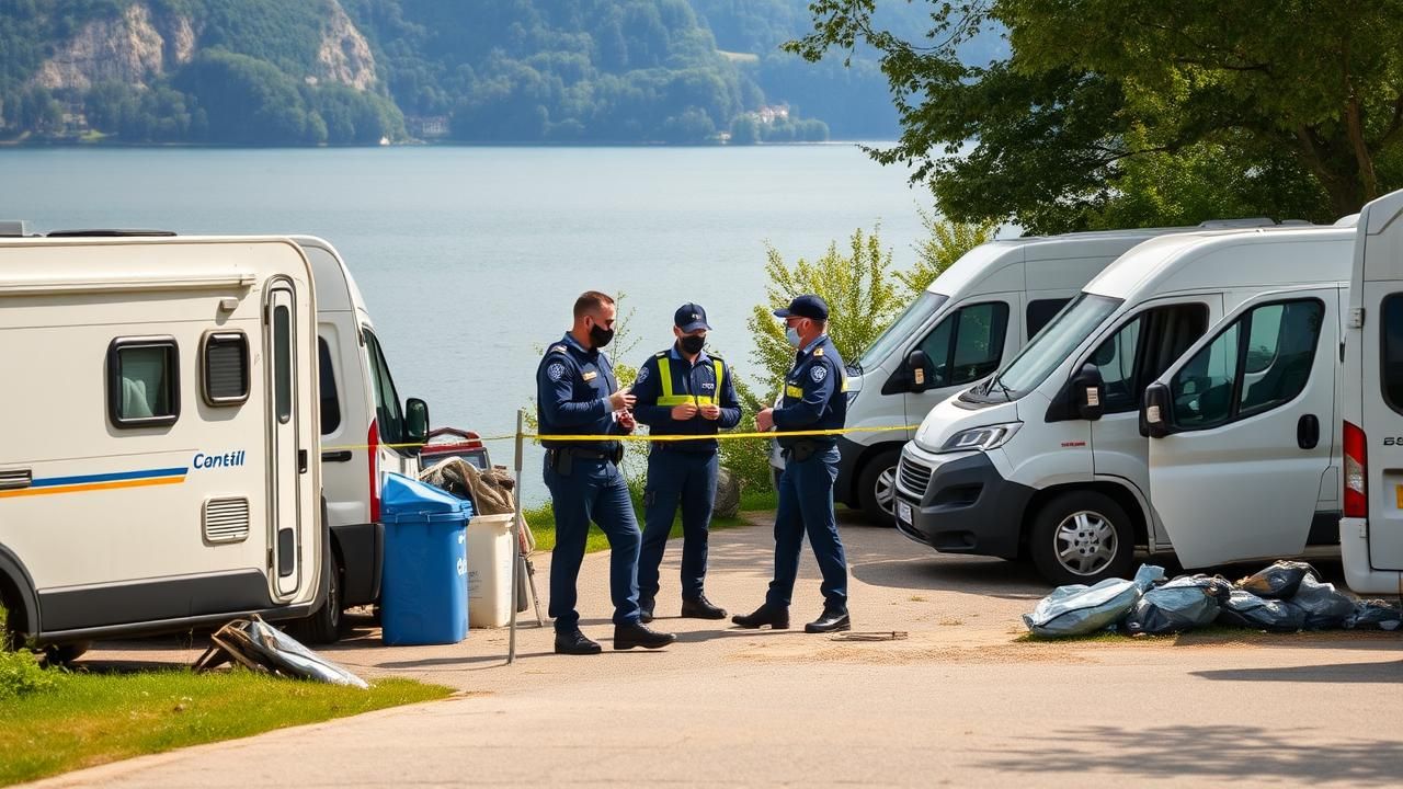 82 Camping Cars Verbalises Annecy Vidanges Illegales