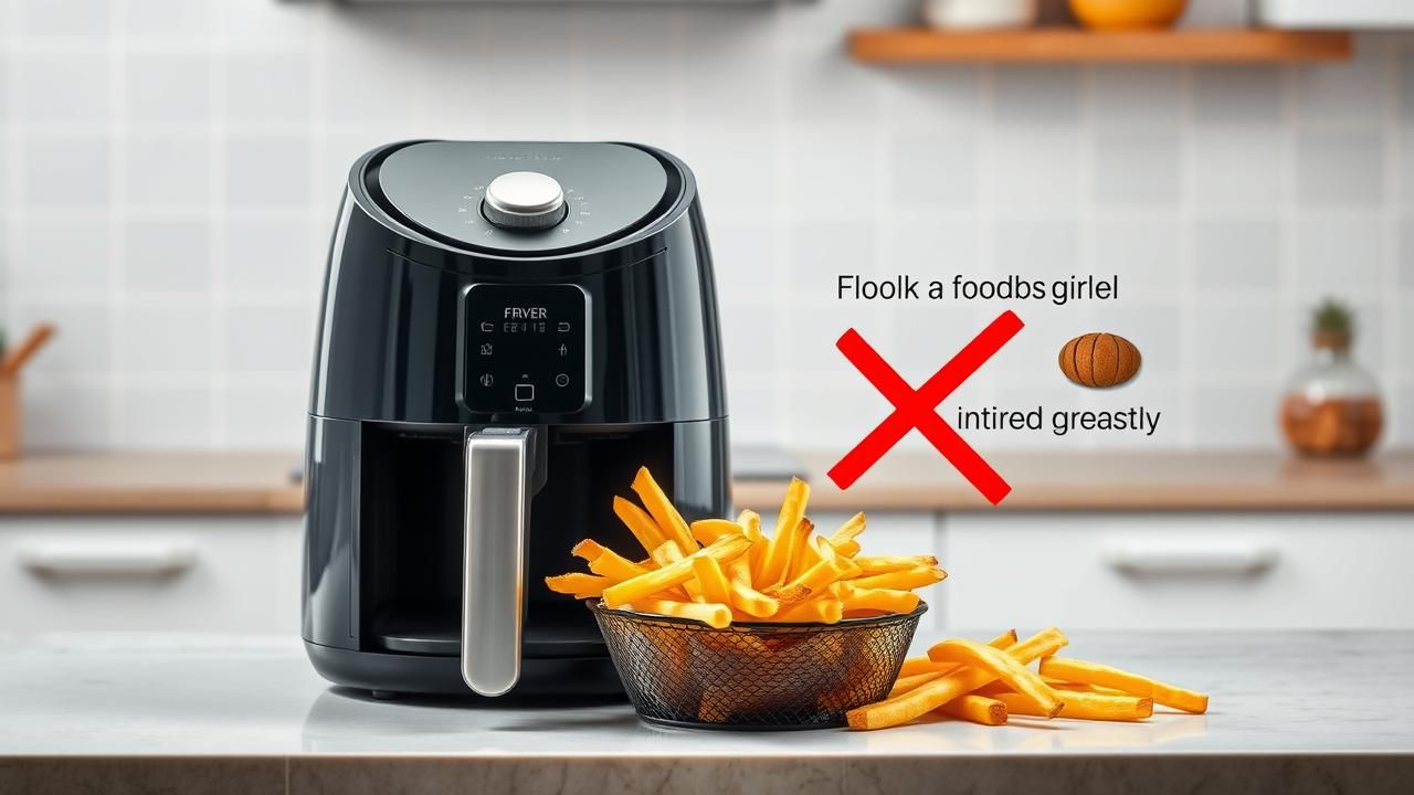 Airfryer Aliments Interdits Danger Immediat