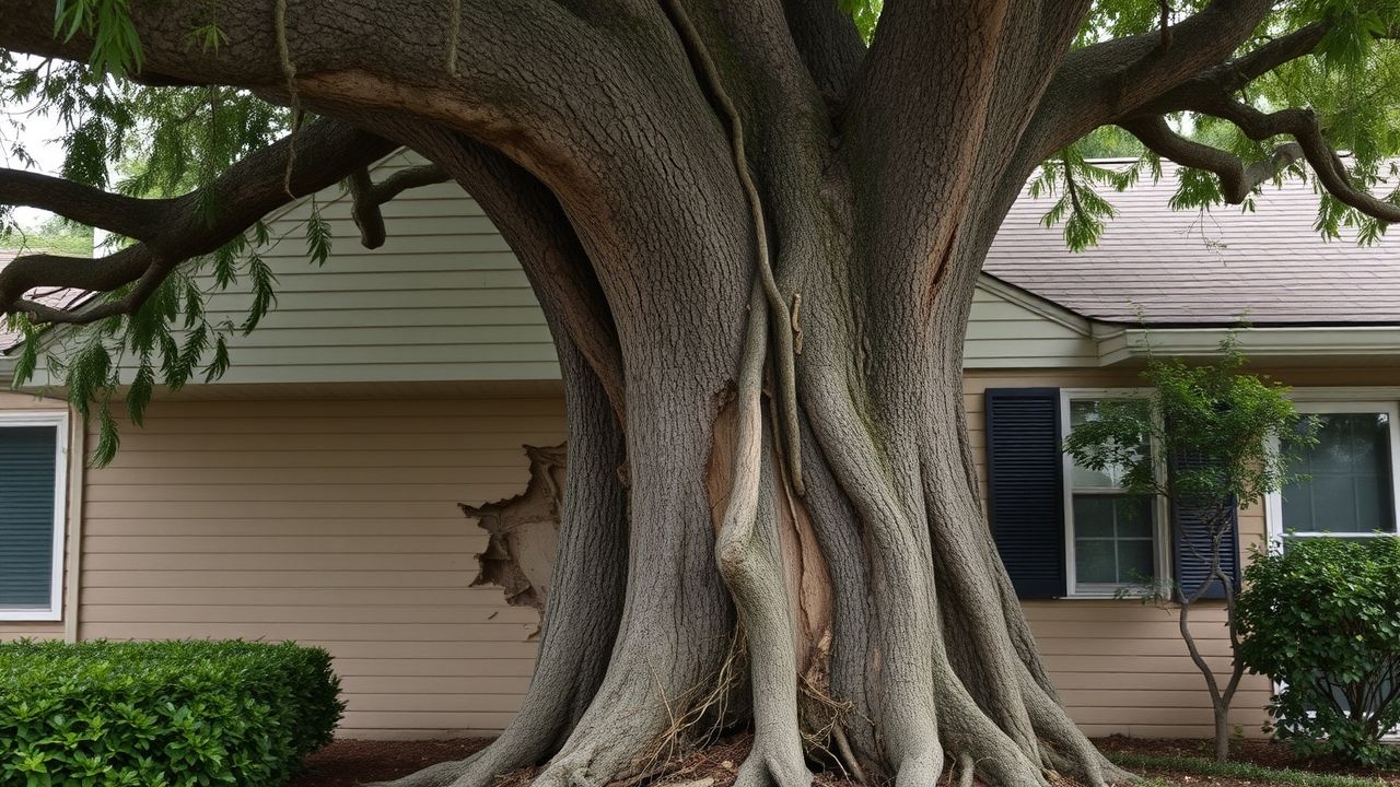 Arbre Trop Pres Mur