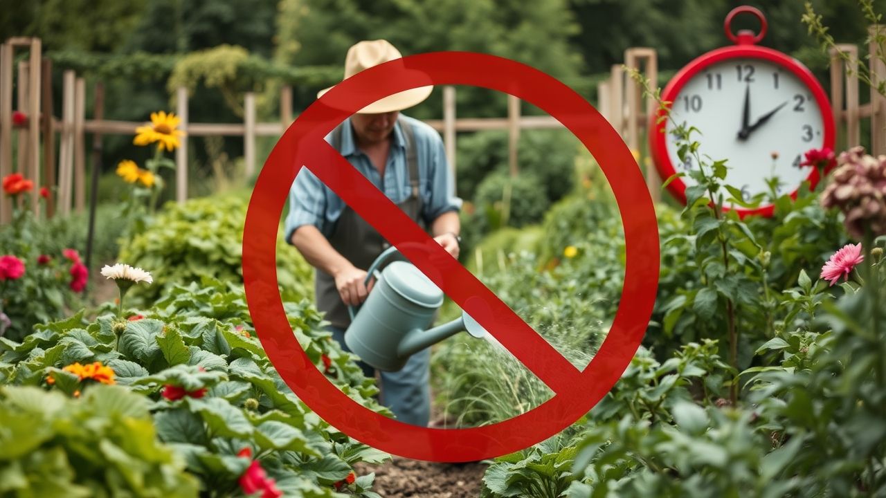 Arrosage Des Potagers Interdit