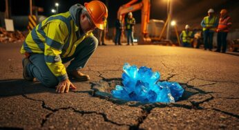 Azurite rare découverte sous un parking : l’État débloque 21 460 euros pour sa préservation dès 2025