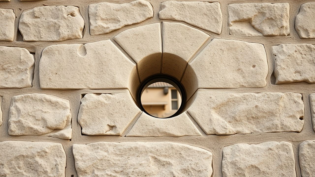 Barbacane Mur Installation