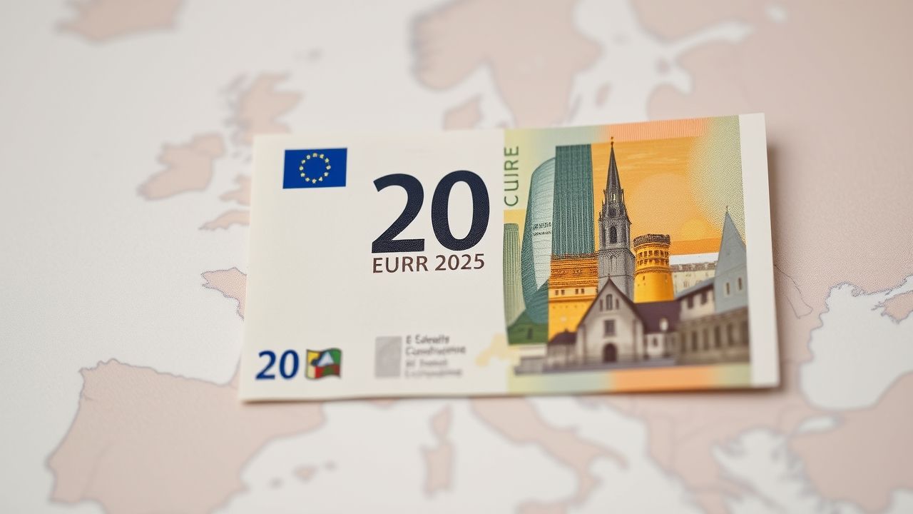 Billet 20 Euro Edition Europe