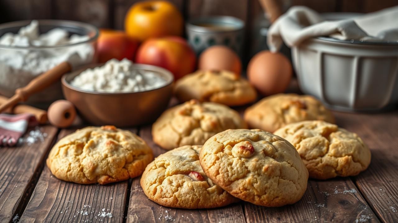 Biscuits Moelleux Aux Pommes Recette Facile