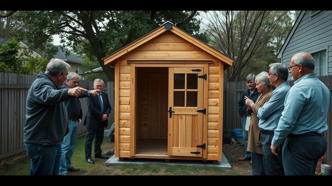 Cabanon Low Cost Tensions Voisins France