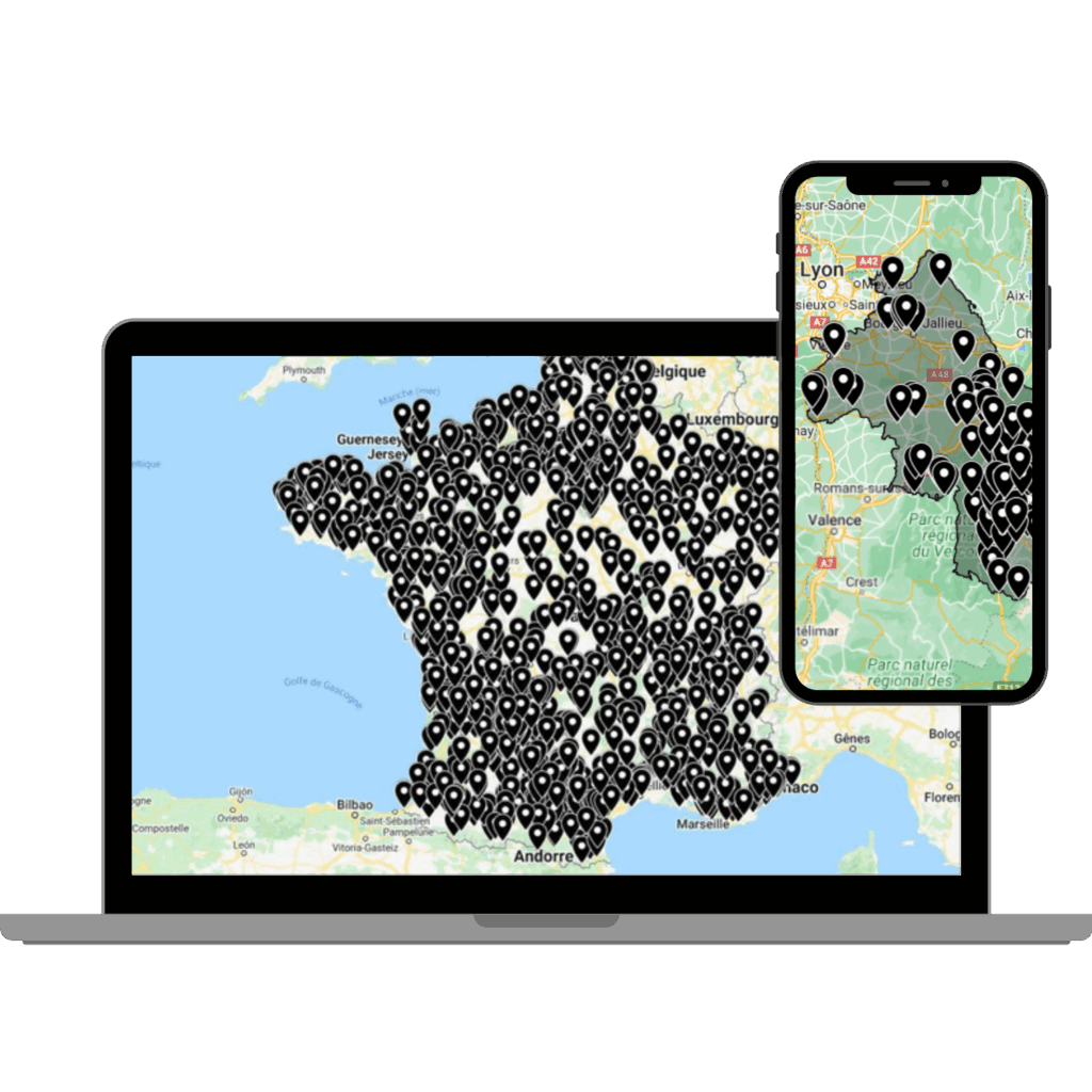cartes urbex france