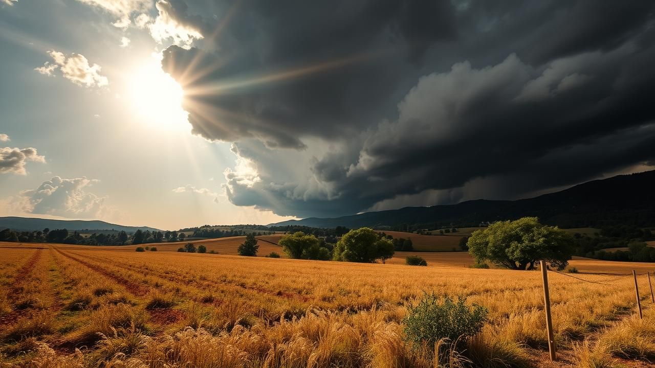 Choc Thermique Puy De Dome Orages Violents