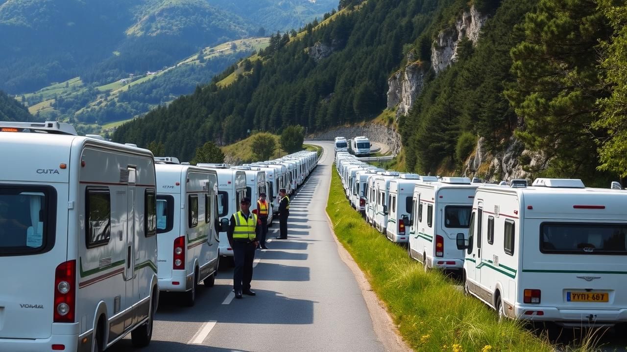 Corniche Cevenole 61 Camping Cars Verbalises
