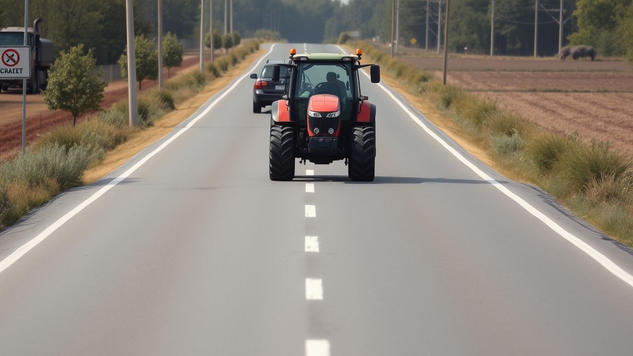 Depasser Un Tracteur