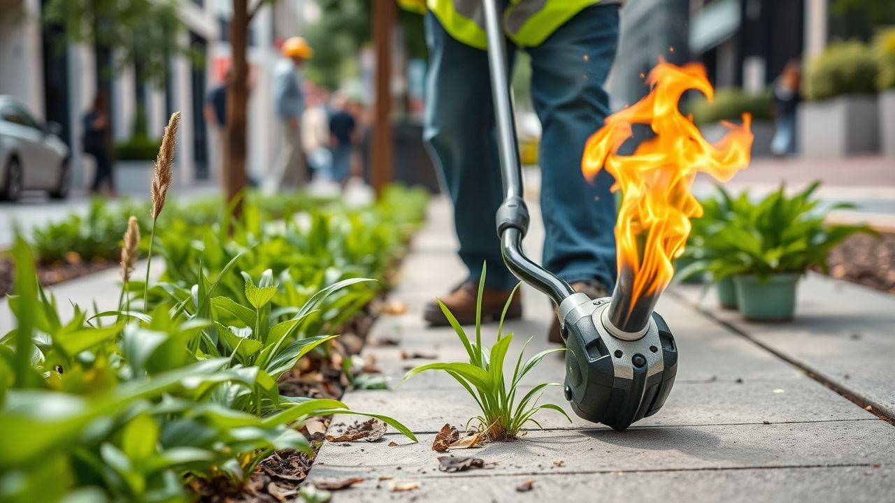 Desherbage Thermique Ville Verte 2025