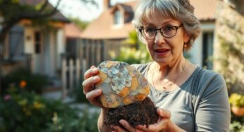 Une enseignante découvre un minéral rare dans son jardin, la mairie agit : 17 800€ et un projet choc