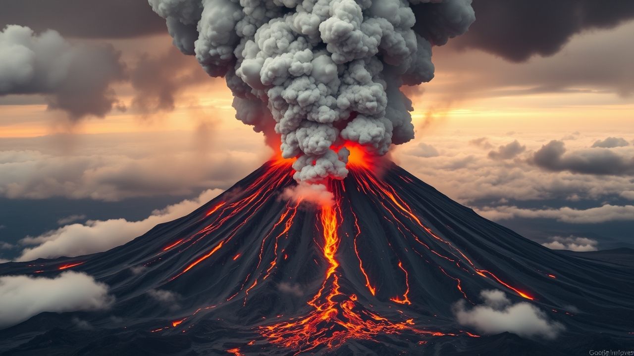 Eruption Volcanique Imminente