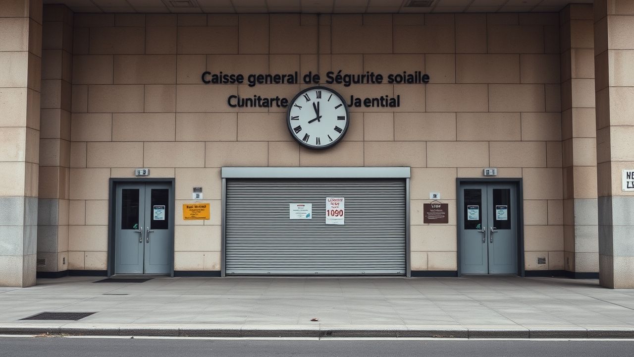 Fermeture Caisse Securite Sociale
