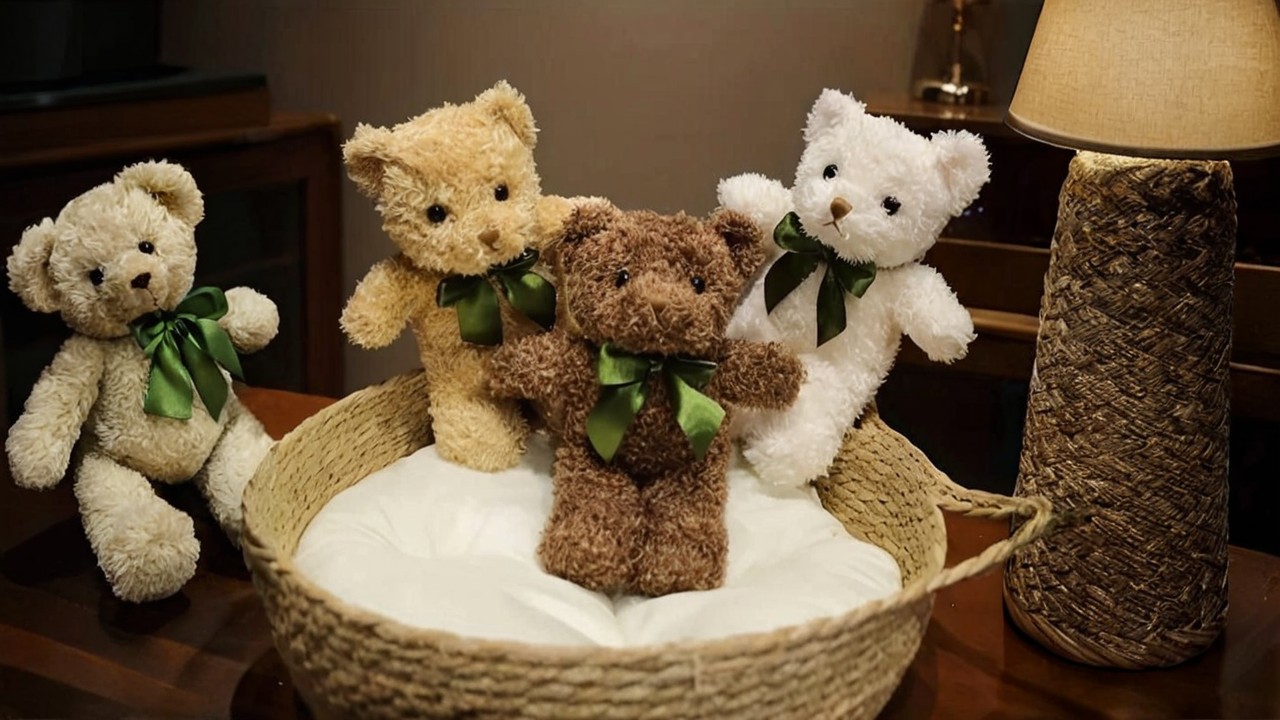 danger enfants ours peluche