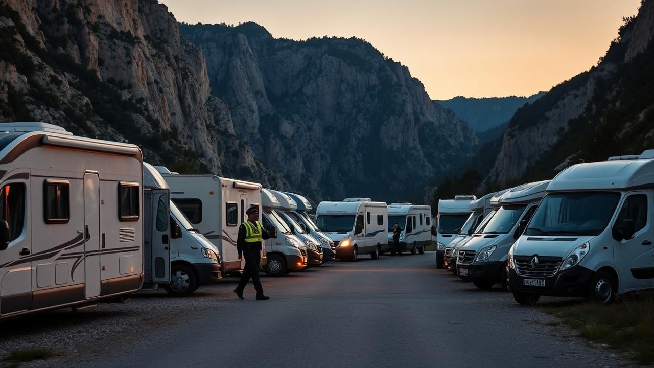 Gorges Verdon Camping Cars Verbalises