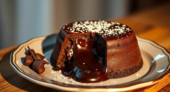 Julie Andrieu révèle son fondant au chocolat noir irrésistible pour les gourmands
