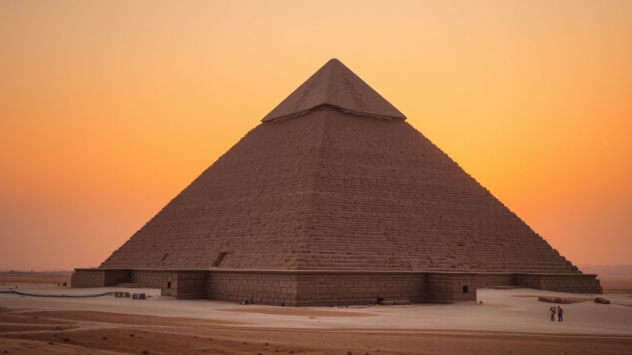 La Grande Pyramide De Gizeh Devoilee
