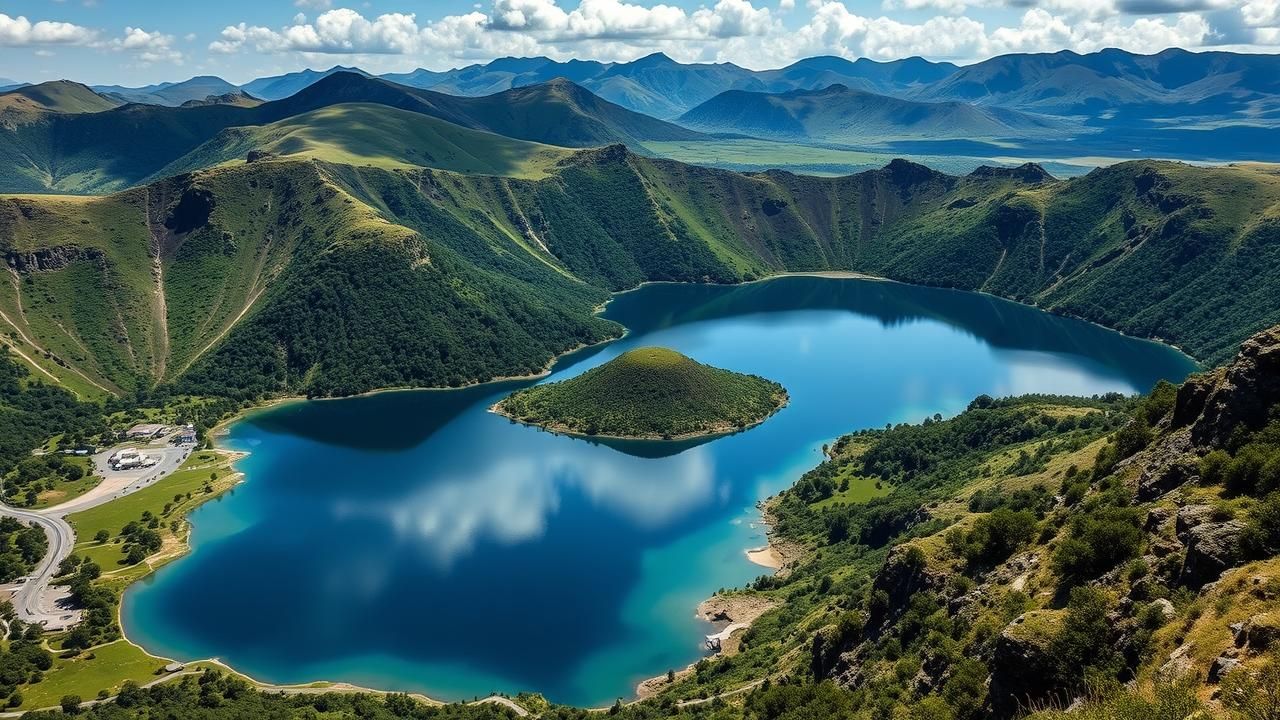 Lac Montcineyre Auvergne Alternative Sauvage