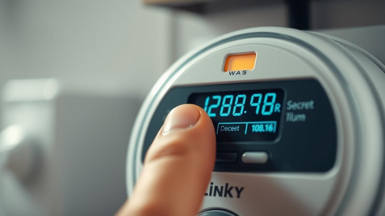 Linky Bouton Cache Reduire Facture Electricite