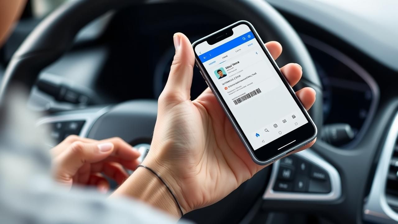 Permis Conduire Numerique Fin Papiers