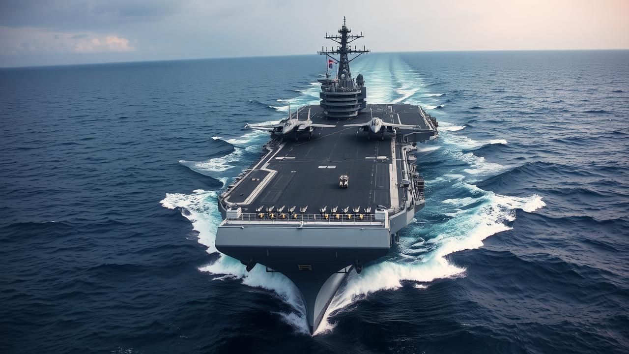 Porte Avions Ultramoderne Domine Oceans