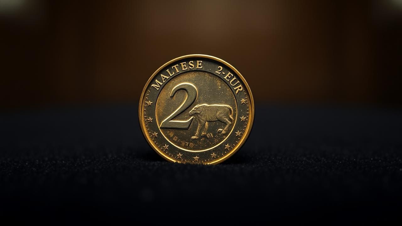 Rare Piece 2 Euros Vendue 22000 Malte 2025