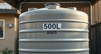 À partir du 6 août 2025, une nouvelle règle pour les récupérateurs d’eau de plus de 500 litres