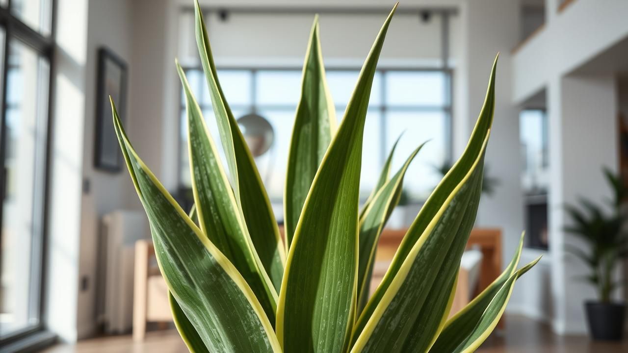 Sansevieria Interdite Plante Toxique