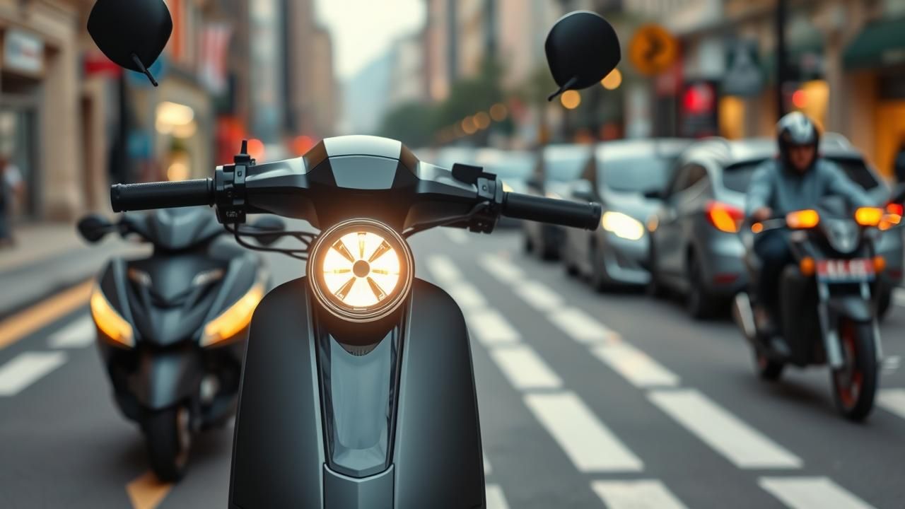 Scooters Neufs Feux Auto Obligatoires 2025