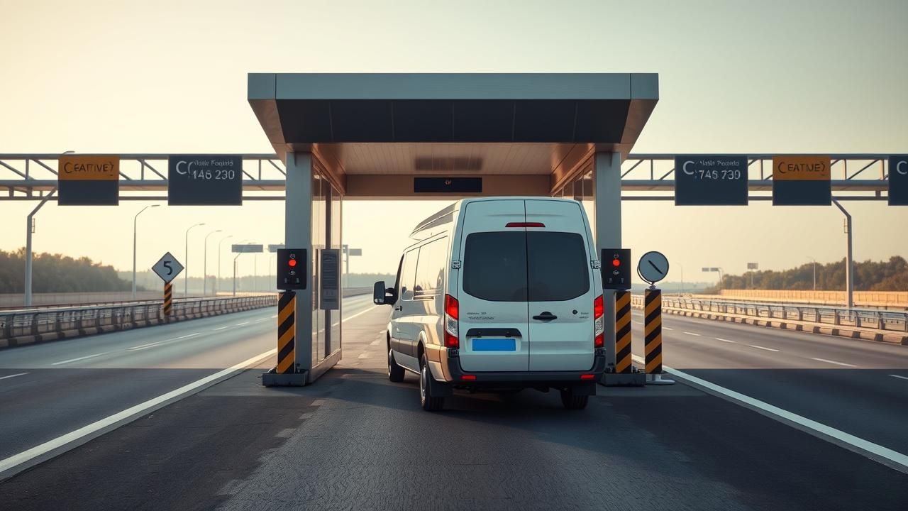 Securite Routiere Bornes Controle Fourgons Septembre