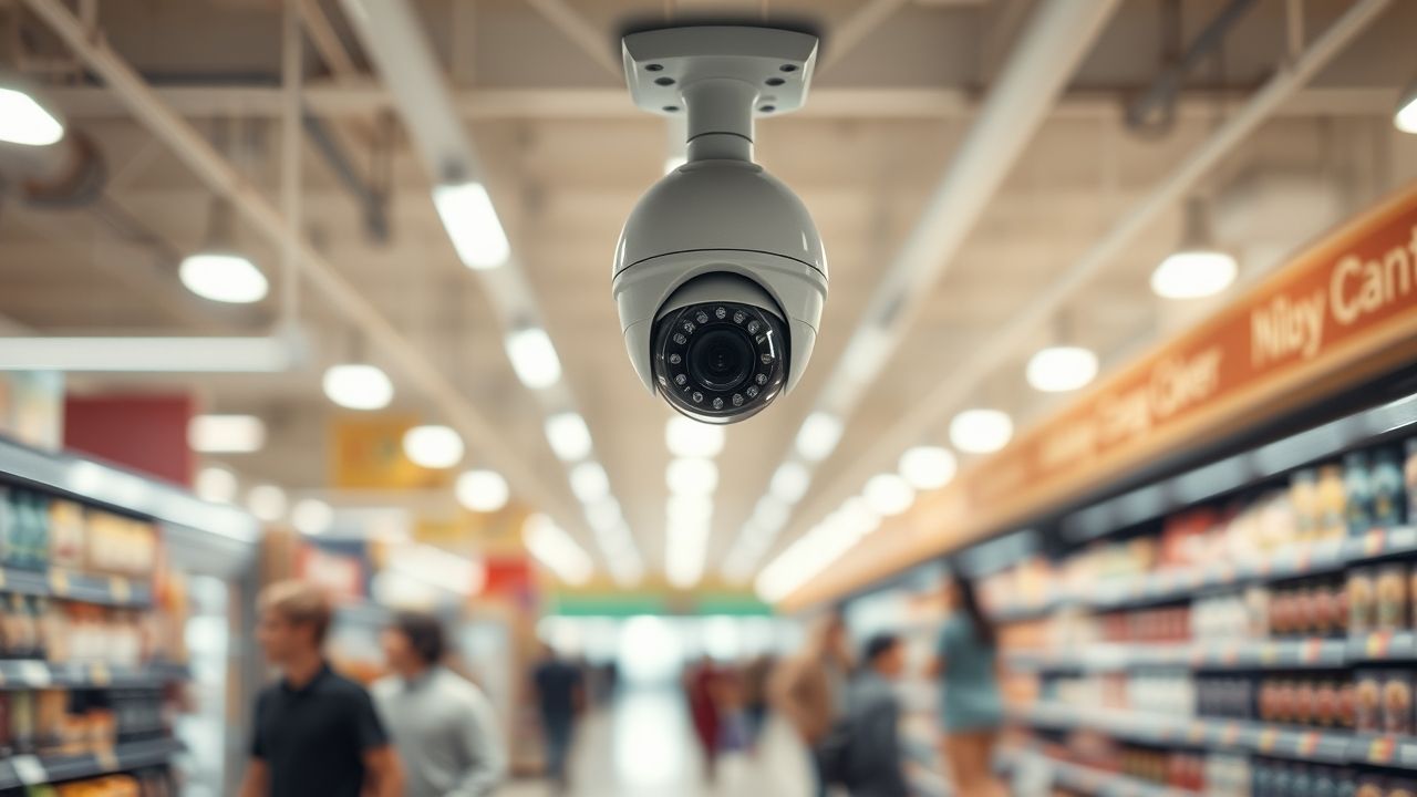 Supermarches Testent Cameras Anti Vols