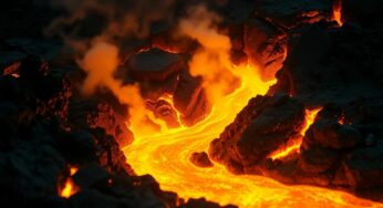 Trésor enfoui : l’or du noyau terrestre révélé par les volcans
