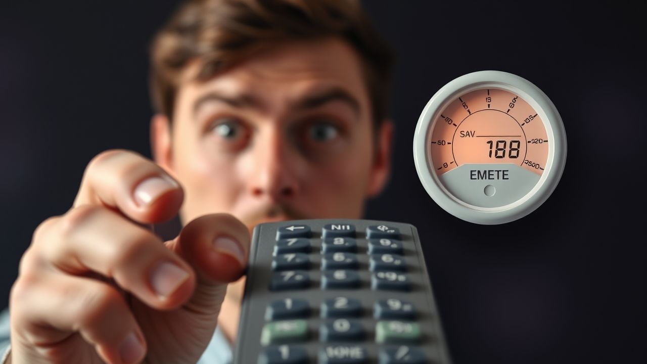 Télécommande Économie Dénergie