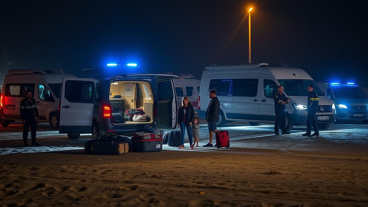 Var Camping Cars Expulses Plage Nuit