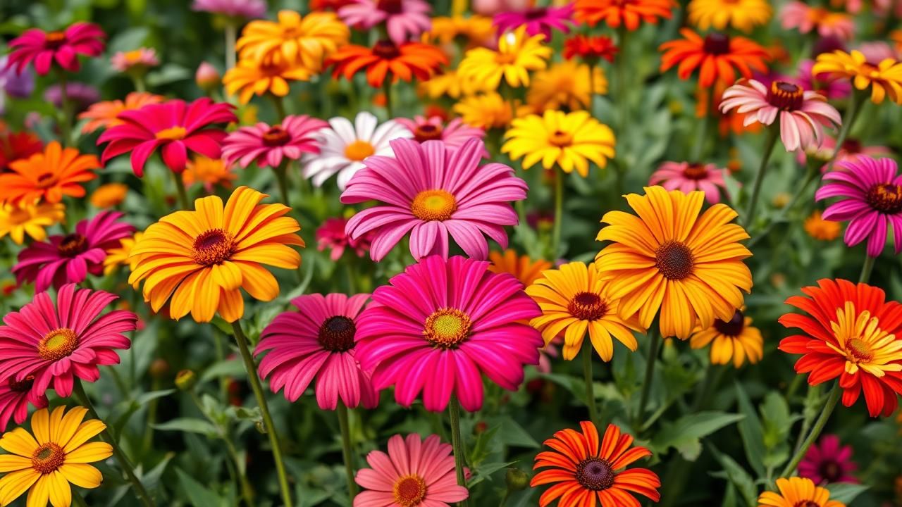 3 Fleurs Faciles Jardin Colore Automne