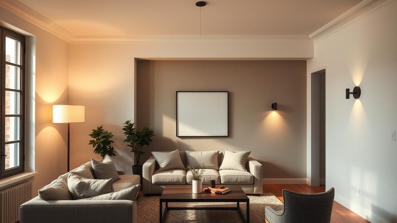 3 Luminaires Strategiques Ambiance Chaleureuse