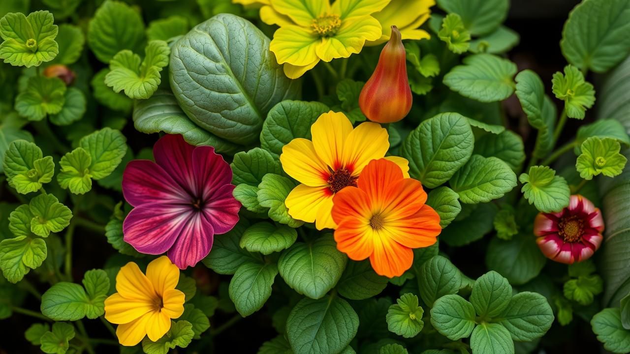 3 Plantes Mini Jardin Autonome Ete