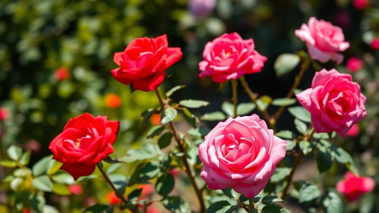3 Rosiers Parfumes Pour Jardin