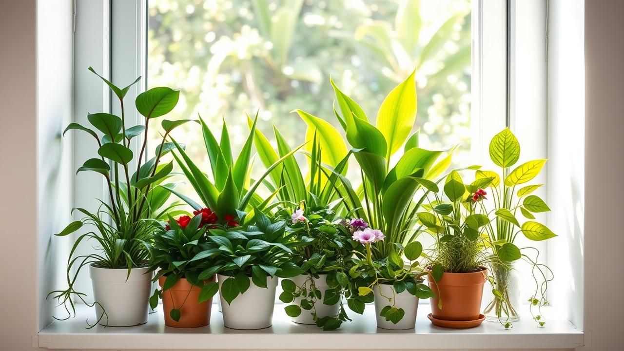 7 Plantes Parfaites Rebords Fenetre Oasis Verte
