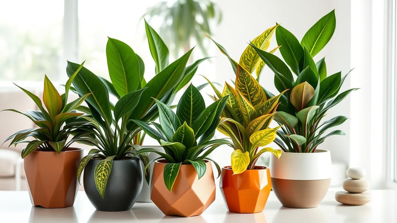 7 Plantes Purifient Air Interieur