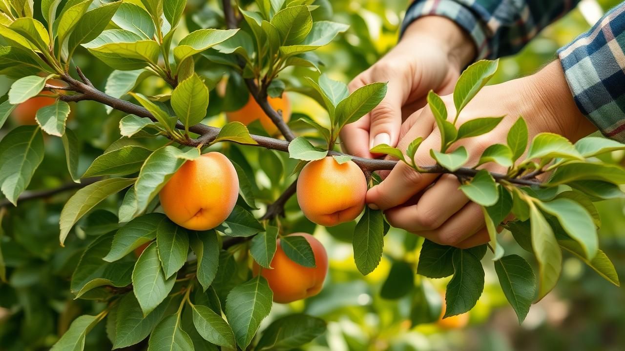Abricotier Taille Ideale Fruits Juteux