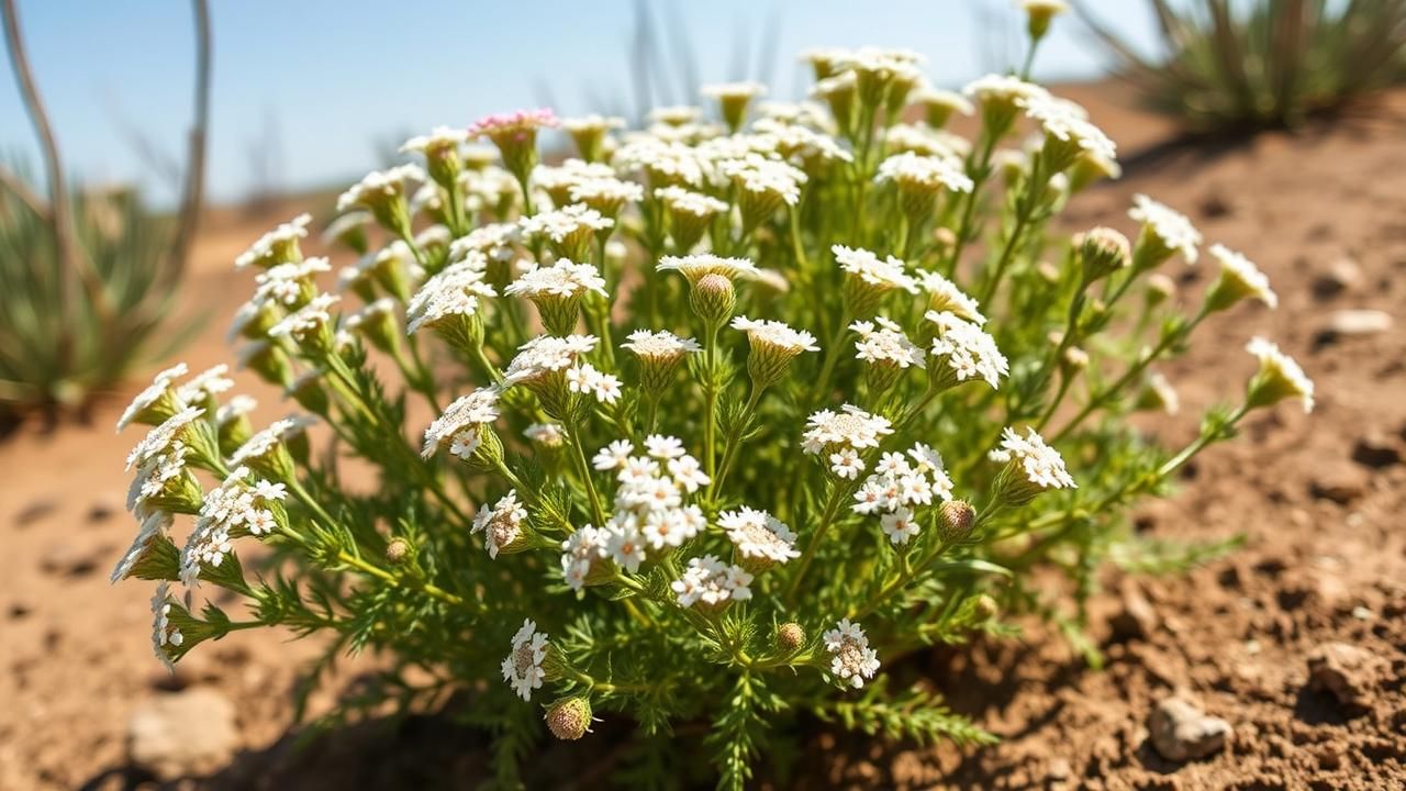 Achillee Millefeuille Plante Secheresse Jardin