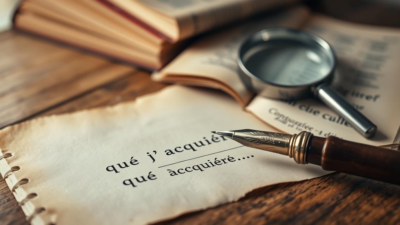 Acquerir Subjonctif Pieges Conjugaison